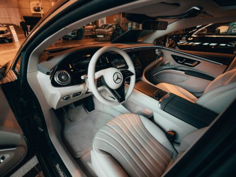 First Glance at the New Mercedes C-Class: The Dazzling Light-Up Grille