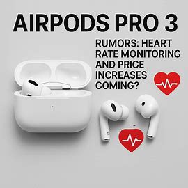 AirPods Pro 3 Rumors: Are Heart Rate Monitoring and Price Increases Coming?