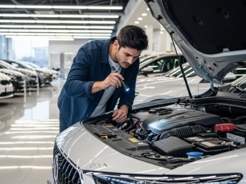 how to spot a good used car